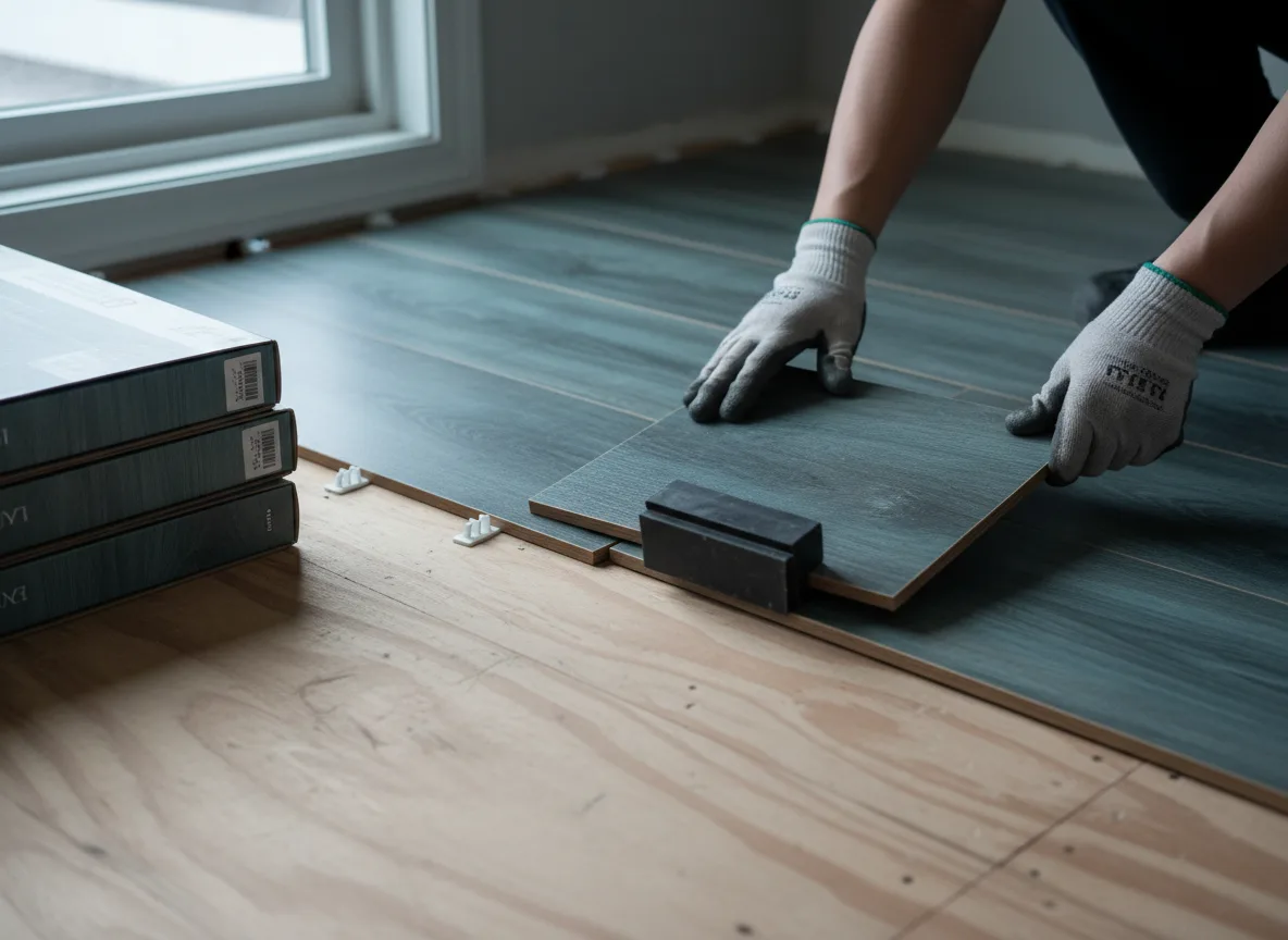 Luxury Vinyl Plank Installation company in Bussey, IA